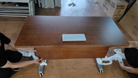 Table pliante moderne Table de formation pliable Table de conférence modulaire rabattable pour le bureau et l'école