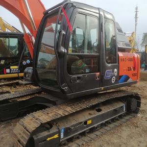 Excavadora HITACHI ZX120 usada operación flexible visión amplia un buen ayudante para el proyecto de trabajo en tierra - Product Image 1