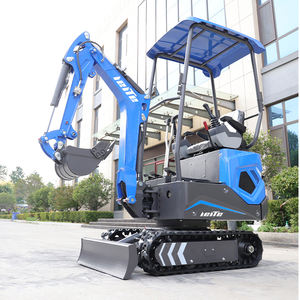 حفارة زاحفة صغيرة جديدة من LEITE بوزن 1.<span class=keywords><strong>2</strong></span> طن مع محرك كوب، محرك معتمد من وكالة حماية البيئة، تحكم بعصا التحكم، ضمان مخصص لمدة سنة، مضخة محرك وتروس - Product Image 5