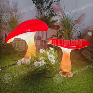 Lámpara Decorativa Moderna con Forma de Hongo para Patios Comerciales y Paisajismo de Resorts - Product Image 4