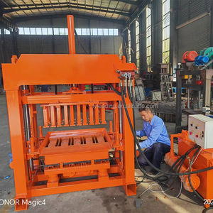 QTJ4-40 blocco idraulico che fa la macchina fare blocchi di cemento con il prezzo a buon mercato macchina del mattone di cemento - Product Image 1