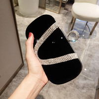 Nouvelle Pochette de Soirée de Luxe Tendance pour Femme 2026 YCH en Daim avec Strass Diamant Scintillant pour Soirées et Cérémonies