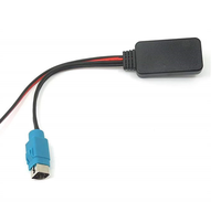 Adaptateur auxiliaire Blue-tooth pour voiture Module récepteur Blue Tooth Audio Stereo Radio Cable for Alpine KCE-237B CDA-105