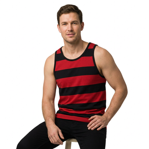 USA Size High Quality Breathable Unisex <b>Vest</b> Streetwear Gym Wear Sleeveless Digital Printing Graphic Men Acid Wash <b>Oversized</b> - Product Image 4