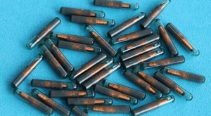 新しい1.5x7mm RFID温度タグFDX-B 134.2khzバイオガラスマイクロチップ、動物用温度センサーミニチップトランスポンダー、アクセス制御用 - Product Image 5