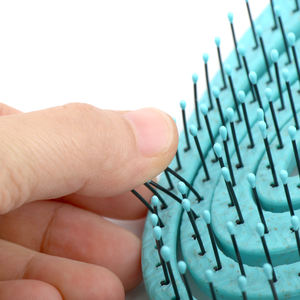 Cepillo de pelo de masaje desenredante con ventilación hueca de Wheatstraw para mujeres, cepillos alisadores para rectos y rizados - Product Image 6