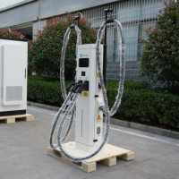 Chargeurs rapides DC modulaires 480-960 kW à double connecteur CCS GBT CHAdeMO OCPP1.6J, stations de recharge ultra-rapides pour véhicules électriques de type split