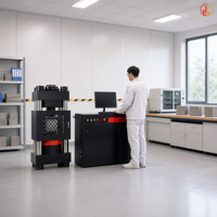 Máquina Automática de Ensayo de Compresión de Concreto YAW-2000D 3000D 5000D 2000kN 3000kN 5000kN Hidráulica