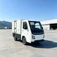 Mini-fourgonnette électrique Runhorse EEC L7e, autonomie 201-300 km, puissance 50 kW, pour la livraison de marchandises en zone urbaine