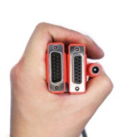 Cable de prueba principal para diagnóstico Common Rail Diamond Tester OBD2 16 pines J1962 OBDII, adaptador de escáner para camiones de servicio pesado