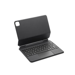 Clavier sans fil en cuir 2025 pour iPad – Étui fin pliable avec pavé tactile magnétique à réponse rapide - Product Image 2