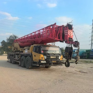 Grue de camion d'occasion Sany STC800T6, grue mobile 80T avec moteur, pompe, hauteur de levage 32M, prix avantageux en promotion - Product Image 2