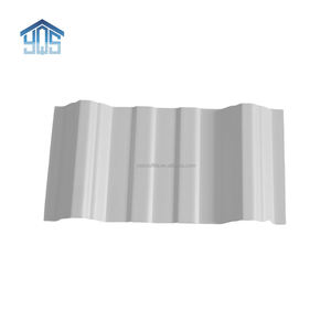 Pannello per Tetto in Resina Sintetica Impermeabile PVC, Lastra per Tetto Solare Domestico in Plastica UPVC, Tegola Composita Colorata Ondulata - Product Image 1