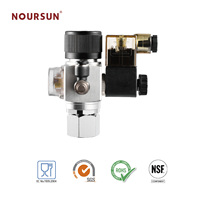 Régulateur de CO2 pour aquarium, manomètre, électrovanne en aluminium 12V DC, compteur de bulles, clapet anti-retour, pression de sortie réglable