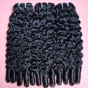Cabello Humano Rizado Birmano para Trenzas Boho, Extensiones de Cabello Humano 100% Natural, Cabello Humano para Trenzas con Nudos Milagrosos - Product Image 6