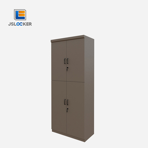 خزانة منزلية حديثة بأربعة أبواب خزانة ملفات خشبية خزانة تخزين ملفات للمكتب خزانة غرفة نوم - Product Image 3