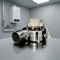 Souffleur électrique à essence EC sans balais DC 38W, débit d'air élevé 148m/h (87CFM), kit de conversion pour chaudière murale de qualité industrielle 24-36KW