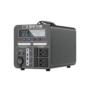 Estación de Energía Portátil Personalizada para Camping y Barbacoa, 110V 220V <span class=keywords><strong>con</strong></span> Panel Solar, Controlador MPPT, Batería <span class=keywords><strong>Externa</strong></span>, <span class=keywords><strong>Enchufe</strong></span> Estadounidense/Británico - Product Image 6