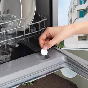 Advanced Solid Kitchen Dishwasher <b>Tablets</b>-above 80% Active Ingredients Awesome Power for Hard Water Areas Eco-Friendly <b>Salt</b>-Free - Product Image 1
