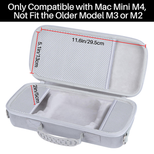 Estuche de Almacenamiento Portátil Personalizable a Prueba de Golpes para Accesorios Electrónicos Digitales, Caja Rígida Impermeable de EVA para Mac Mini de Escritorio - Product Image 6