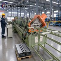 Máquina Perfiladora de Perfiles en C de Acero de Alta Resistencia, Ajuste Automático de Tamaño de 80-300 mm, Estructura de Acero de 1.5-3.0 mm de Espesor, Alta Precisión