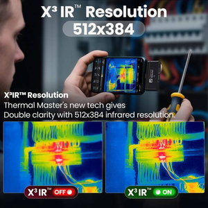 Imageur <span class=keywords><strong>thermique</strong></span> P3 focalisable PCB objectif Macro Focus 8mm compatible avec Ios Android Windows PC caméra d'imagerie <span class=keywords><strong>thermique</strong></span> - Product Image 6
