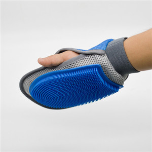 Özel pet kedi temizlik eldiveni Pet kedi ve köpek bakım eldiven köpek nazik banyo masaj eldiveni - Product Image 2