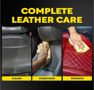 Limpiador y Acondicionador de Cuero Meguiar's Gold Class Rich 3 en 1 en Aerosol, No Grasoso, Protección UV Avanzada, Protección de Pintura, Brillo para Autos - Product Image 3