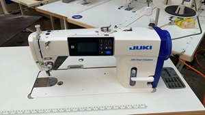 Venta caliente usado Jukis 9000C de alta velocidad de accionamiento directo máquina de coser <span class=keywords><strong>Industrial</strong></span> 9000C SMS con recortadora automática - Product Image 2