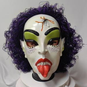Máscara <span class=keywords><strong>de</strong></span> Vampiro Morada al por Mayor, Máscara <span class=keywords><strong>de</strong></span> Mono para Fiesta <span class=keywords><strong>de</strong></span> Carnaval Francés, Accesorio para Máscaras <span class=keywords><strong>de</strong></span> Carnaval y Mascaradas - Product Image 1