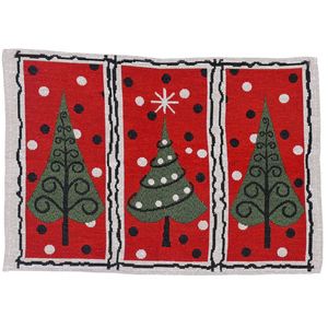 Runner Xmas Table Decorations Tree Santa Fabric <b>Tablecloth</b> <b>Christmas</b> Knitted Placemats <b>for</b> Family - Product Image 4
