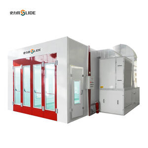Cabine de peinture <span class=keywords><strong>automobile</strong></span> SLD, cabine de séchage de carrosserie, taille et couleur personnalisées, chauffage au diesel pour usage en <span class=keywords><strong>garage</strong></span> - Product Image 2