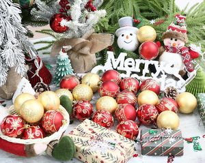 Boules de Noël en verre soufflé mat personnalisées OEM ODM avec perles et flocage, décorations de fête et de vacances, vente en gros - Product Image 3