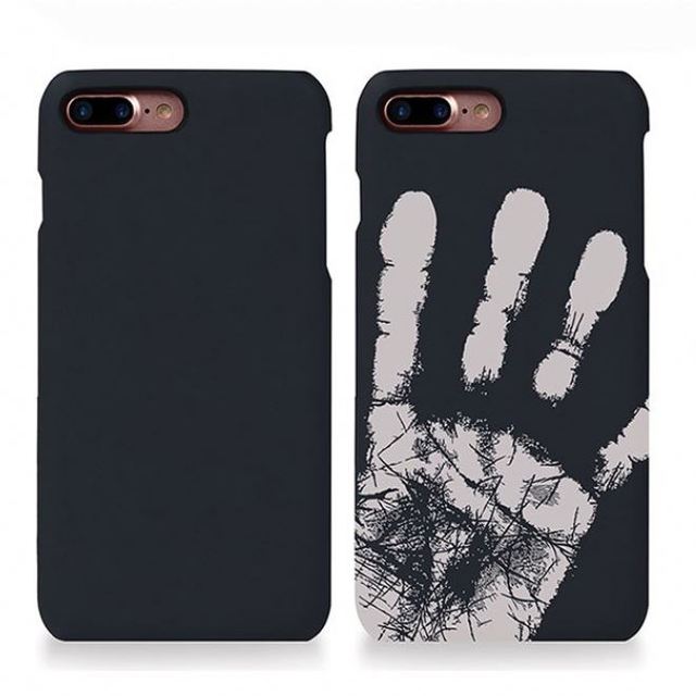 Discoloration Heat Sensitive Temperature Sensitive Change Color Mobile Shell Waterproof Phone Case for Iphone 7