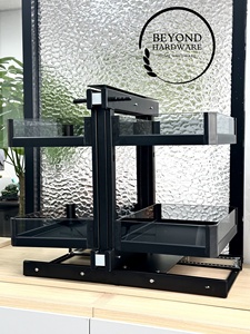 Panier en verre trempé <span class=keywords><strong>de</strong></span> coin magique <span class=keywords><strong>de</strong></span> <span class=keywords><strong>cuisine</strong></span> <span class=keywords><strong>de</strong></span> <span class=keywords><strong>prix</strong></span> bon marché avec le tapis antidérapant, garnitures <span class=keywords><strong>de</strong></span> panier d'étagère d'angle <span class=keywords><strong>de</strong></span> <span class=keywords><strong>cuisine</strong></span> - Product Image 3