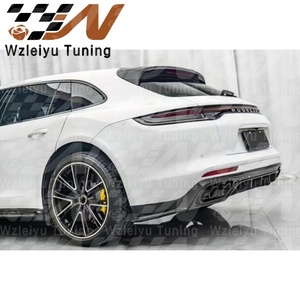 ลิ้นดิฟฟิวเซอร์กันชนหลังคาร์บอนไฟเบอร์แบบแห้ง สำหรับ <span class=keywords><strong>Porsche</strong></span> <span class=keywords><strong>Panamera</strong></span> 971 971.1 971.2 GTS <span class=keywords><strong>Turbo</strong></span> <span class=keywords><strong>S</strong></span> ปี 2017-<span class=keywords><strong>2023</strong></span> - Product Image 3