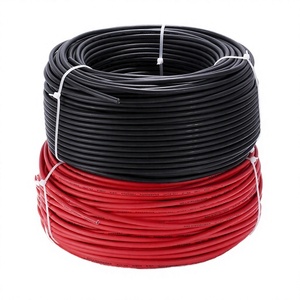 สายไฟโซลาร์เซลล์ XIONGISOLAR สำหรับสายไฟกันน้ำ IP67 ยาว 5 เมตร ขนาด 10AWG/6MM2 สายเคเบิลโซลาร์เซลล์ XLPE ฉนวนยางทองแดง ตัวนำไฟฟ้าขนาด 6 มม. - Product Image 2