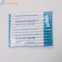 Marqueur de tissu lavable à pointe feutre, stylo à encre facilement nettoyable pour travaux d'aiguille, marquage temporaire de vêtements pour travaux d'aiguille