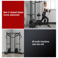 Machine Smith multifonctionnelle à câble pour salle de sport, équipement sportif, salle de sport à domicile