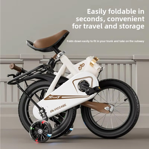 Sepeda Anak Hot <span class=keywords><strong>Sale</strong></span> 2026 untuk Anak Usia 3-12 Tahun, Laki-laki dan Perempuan, dengan Roda Bantu, Tanpa Suspensi, Pedal Biasa - Product Image 3