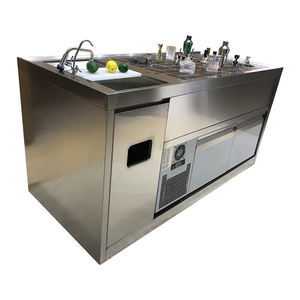 Estación de servicio móvil para barman, estación de cócteles eléctrica de acero inoxidable de China - Product Image 1