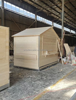 Kiosque alimentaire pliable en bois pas cher pour marché de Noël
