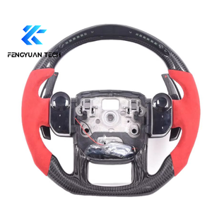 Volant sport en fibre de carbone avec écran LED rouge OEM pour Land Rover Range 2014 2015 2016 2017 2018 2019 2020 2021 <span class=keywords><strong>2022</strong></span> - Product Image 1