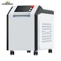 Machine de soudage au laser 5 en 1, soudeuse laser à fibre portative 1500W pour métal et aluminium