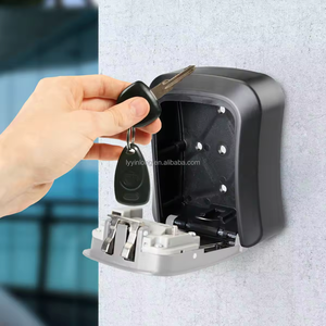 YL resistente alle intemperie, cassetta di sicurezza per chiave in plastica montata a 4 cifre, con combinazione di chiave per auto, di facile accesso per l'home Office - Product Image 4