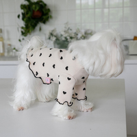 Sweatshirts pour chien Fresh Love Heart, automne-hiver, vêtements pour chien à deux pattes