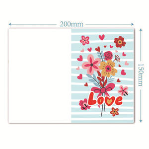 Custom Blank Love Greeting <strong>Card</strong> with Envelope Romantic Birthday <strong>Card</strong> <strong>Anniversary</strong> <strong>Card</strong> <strong>for</strong> Boyfriend Girlfriend <strong>Husband</strong> Wife - Product Image 1