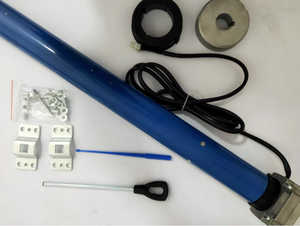 Moteur tubulaire manuel AC à couple élevé, <span class=keywords><strong>prix</strong></span> d'usine en Chine, pour porte roulante BR59M /140N - Product Image 2