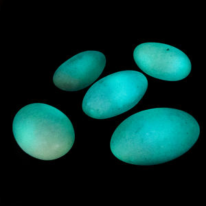 Groothandel Natuurlijke Kristal Lichtgevende Steen Klein Formaat Kristal Lichtgevende Eieren Steen Gloeien 'S Nachts Fluorescerende Steen Voor Decoratie - Product Image 6