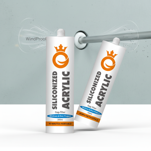 Scellant acrylique pour fissures et murs, format 300 ml, pour joints et fissures, adapté aux surfaces telles que le bé<span class=keywords><strong>ton</strong></span>, la <span class=keywords><strong>pierre</strong></span>, le plâtre - Product Image 2